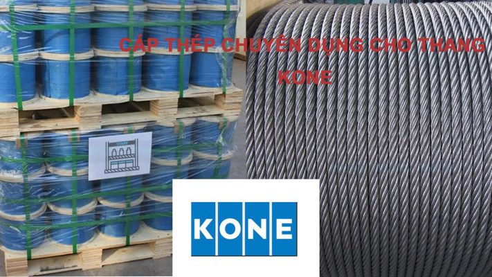 Cáp tải thang máy kone