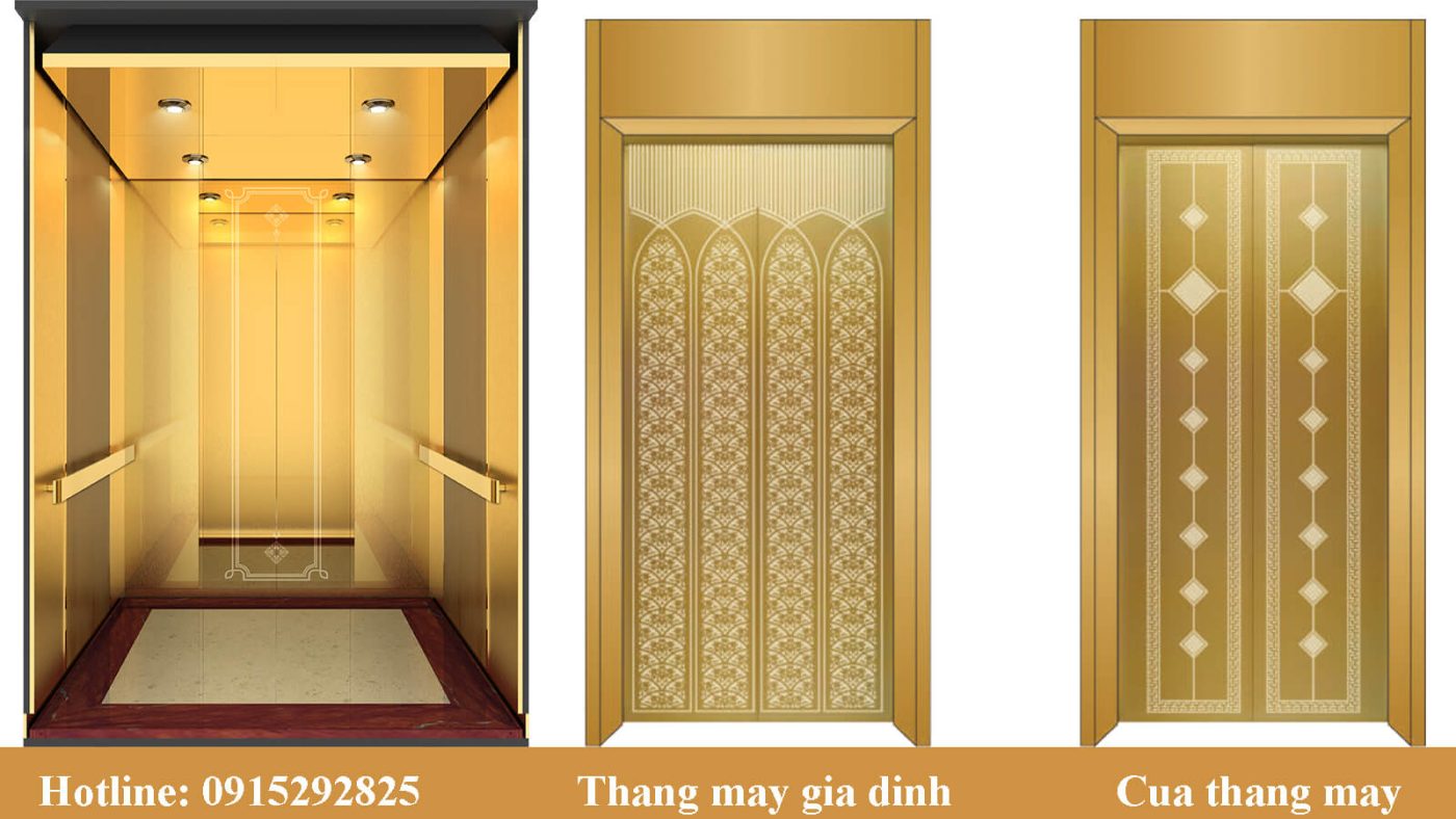 Cửa tầng chống cháy thang máy gia đình