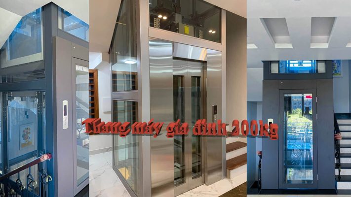 Thang máy gia đình 200kg